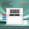 Exquisite Good Wife Warm Air Bath Heater with Light, Exhaust, and Ventilation - Integrated Ceiling Gypsum Board Compatible.