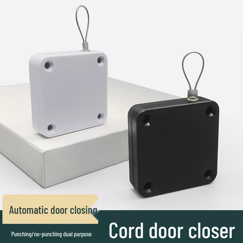 Automatic Silent Door Closer with Telescopic Buffer for Home & Bedroom Sliding Doors