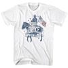 John Wayne Patriotic White Unisex T-shirt