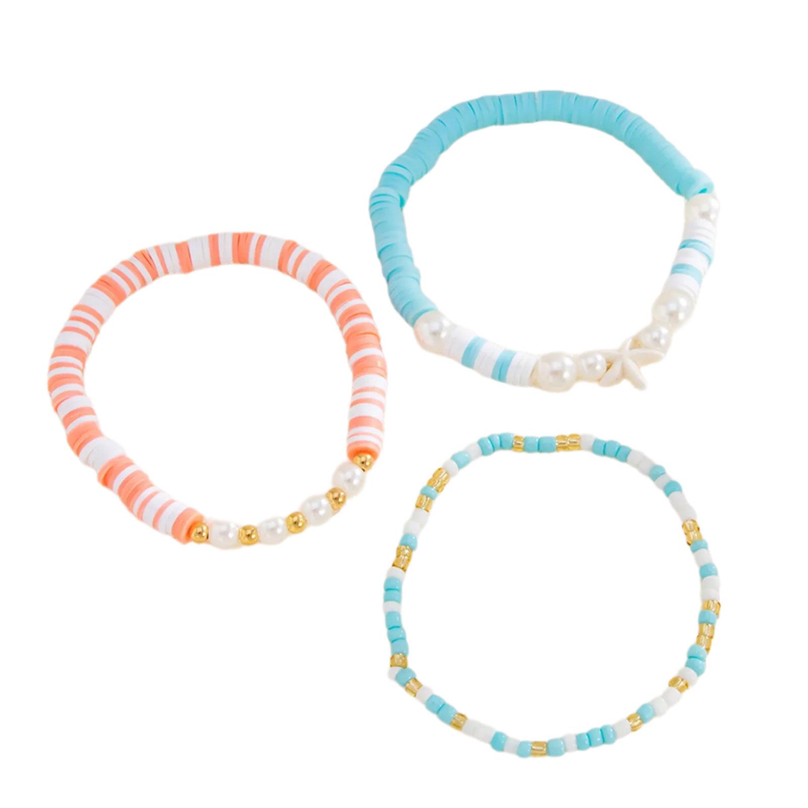 

Богемный Красочный Браслет из Бисера с Морской Звездой, Многослойный, Наборный, Тема Океана, Ювелирное Изделие для Женщин, Девушек, Подарок T2