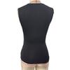 Spring and Summer Women's Elegant Cross Pleated Hot Drilling Sleeveless Vest Slim Slim T-Shirt