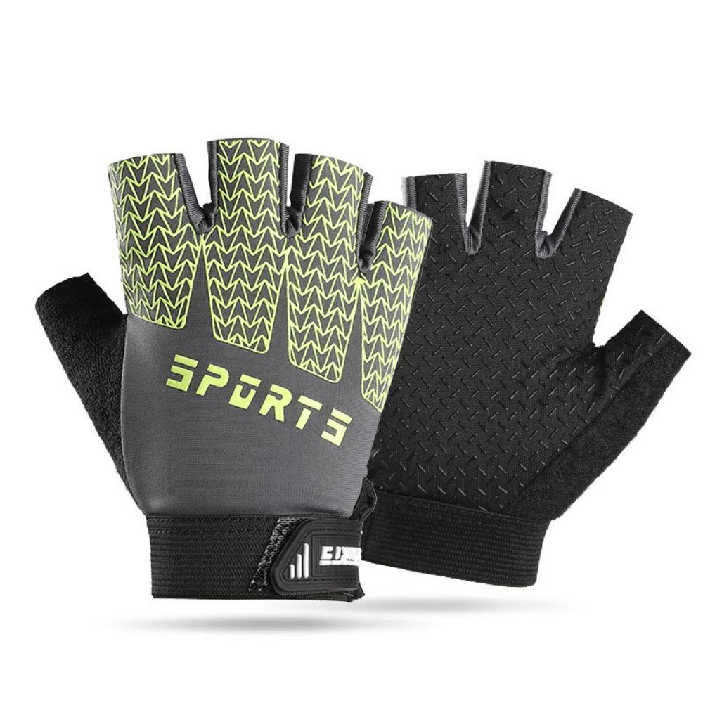 

Нескользящие детские велосипедные перчатки, амортизирующие, легкие, с открытыми пальцами, дышащие, защитные M