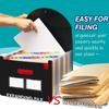 Plastic Expandable Filing Box 25 Pockets Art Supplies Folder File Folder Organizer  Drawing Paper