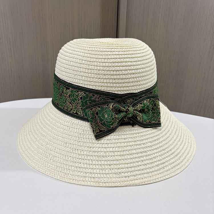 

Летняя модная соломенная шляпа с козырьком для женщин, защита от солнца, защита от ультрафиолета, пляжная шляпа с козырьком One Size молочный белый