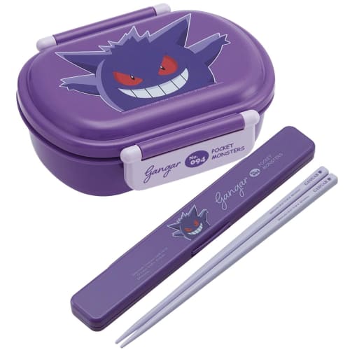 Skater Chopsticks Chopsticks Box Set 18cm Antibacterial Pokemon Gengar Made in Japan ABC3AG-A