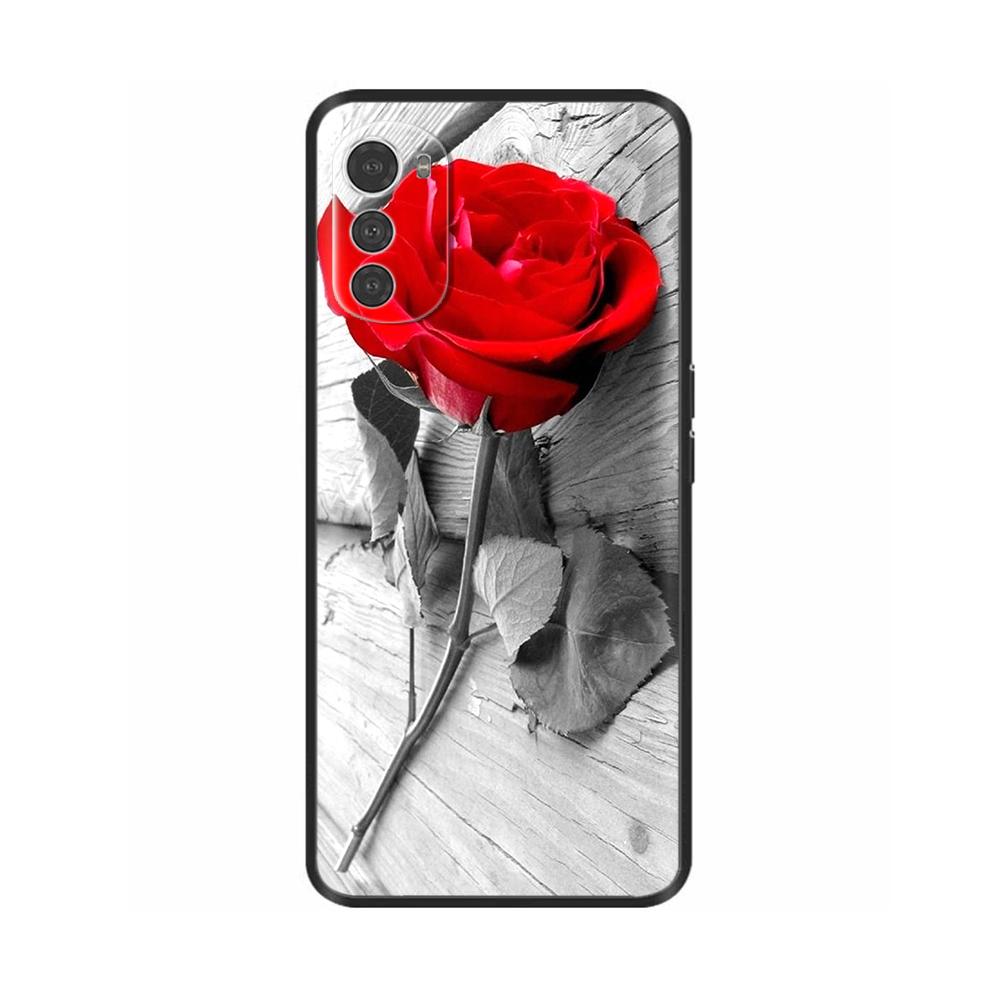 For Motorola Moto E32 Case Silicone Fashion Painted Soft Phone Case for Motorola Moto E32S Cover MotoE32S E 32 Bumper Fundas