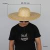 Gonglei Dezhu Wide Brim Wheat Straw Sun Hat for Construction and Farming