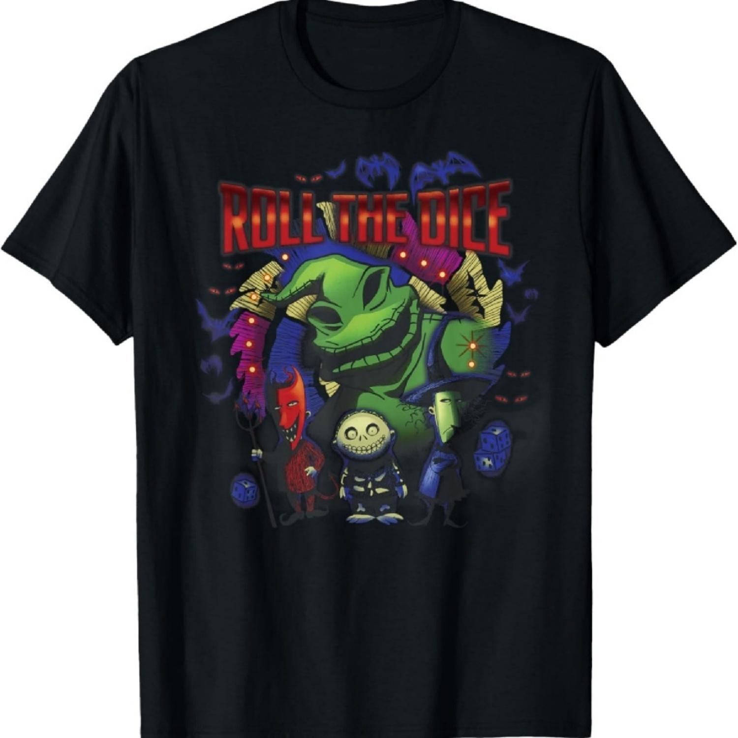 Disney The Nightmare Before Christmas Oogie Roll The Dice T-Shirt XXXXXL разноцветный