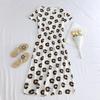 Southeast Asia Elegant Age-Reversing Midi Dress for Middle-Aged Women