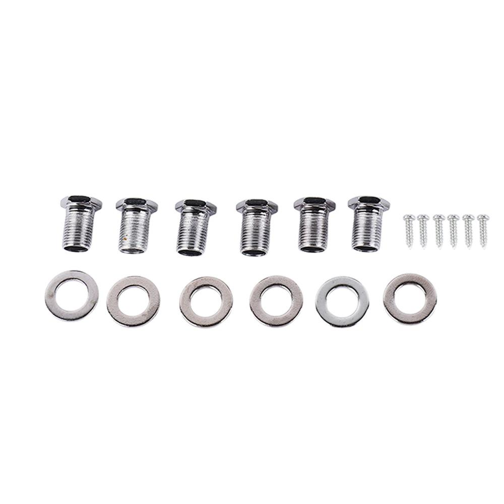Metal Guitar Locking Tuners 6R Configuration Guitar Tuning Key Set  Electric Guitar