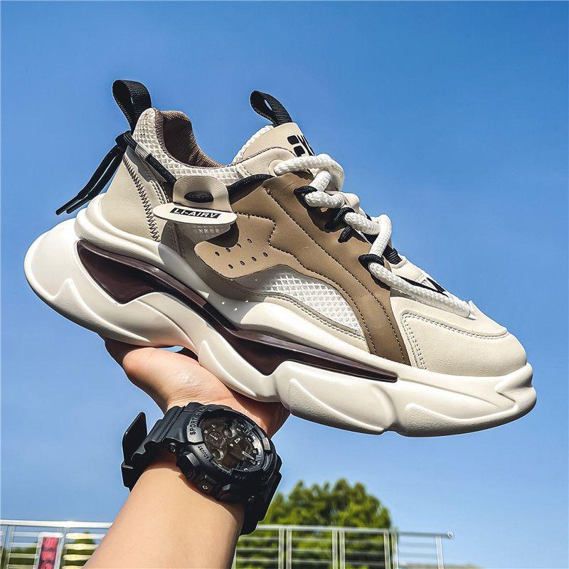 Fashion Mesh Upper Low-Top Sports Shoes for Men Breathable Outdoor Running Miked Colour On Clearance High Quality Gym Man Casual Sneaker