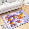 1pc Winnie the Pooh Pattern Area Rug Soft Flannel Floor Mat for Living Room,Office,Bedroom and Carpet,Sofa Coffee Table Floor Mat