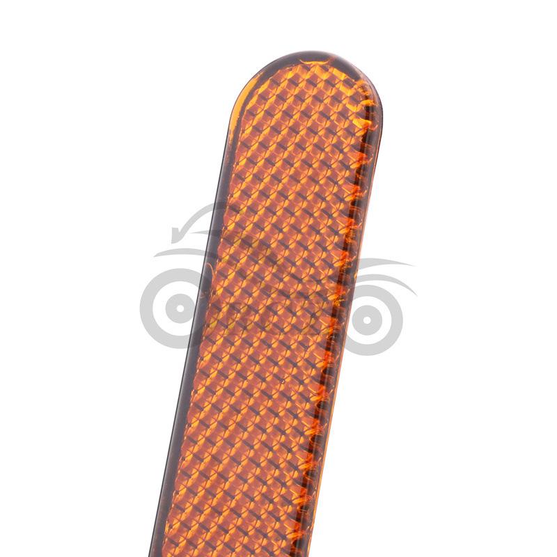 Harley Sportster XL883N/XL1200N/V/X Yellow Rear Tail Reflector Motorcycle Accessory