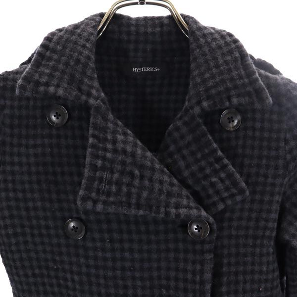 HYSTERICS made in Japan Wool jacket FREE Gray Women Used