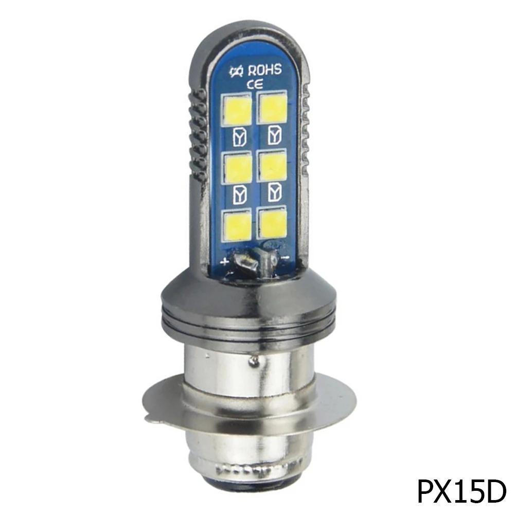 H4 LED Motorcycle Headlight BA20D P15D LED Bulbs Hi/Lo Beam Day Running Lamp LED Spotlight Dual Color Motor Accessories