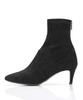 2Comm Suede Stiletto Ankle Boots [Black]