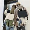 Campus school bag male college students simple and versatile large-capacity travel bag lightweight female high school students computer backpack tide