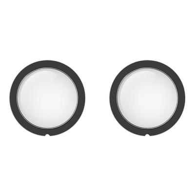 2pcs Panoramic Camera Lens Guards Lens Protective Cover Lens Protector Compatible with Insta360 X3 Camera