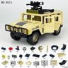 X001-X044 J772 J773 J779 Police Car Rescue Patrol Car Building Block Small Particle Toy