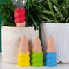 4 Pcs Terracotta Self Watering Spikes Planter Insert Automatic Watering Stakes Drip Irrigation Tool for Home Gardeners Houseplants