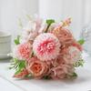 European Artificial Peony Roses - Colorful 7-Head Floral Décor for Weddings, Homes, Hotels, and Photography