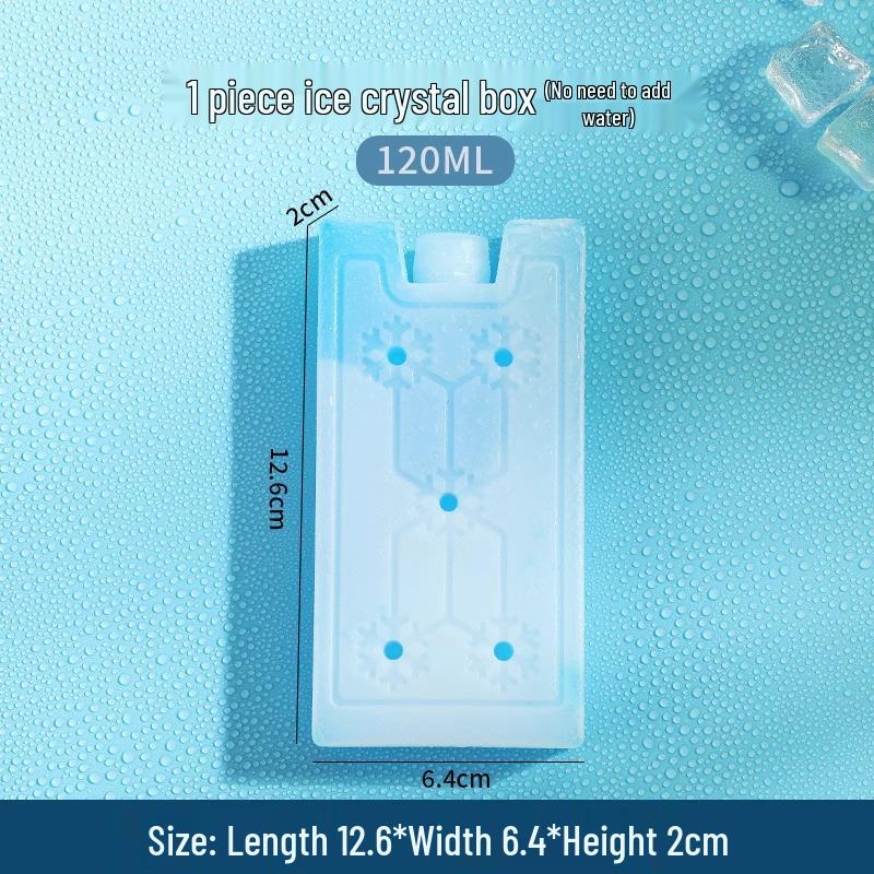 

Багаторазовий охолоджувальний бокс з кристалами льоду: Блакитні пакети з льодом для збереження свіжості та контролю температури