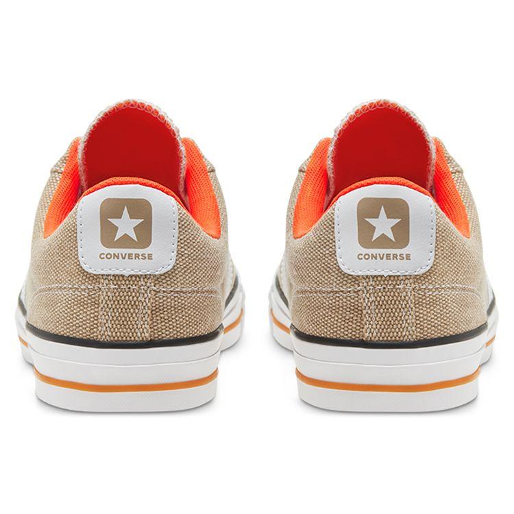 Converse Twisted Vacation Star Player Low Top Retro Versatile Low-Top Canvas Shoes Unisex Sneaker Khaki 167670C