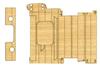 Fujimi Model Chibimaru Fleet Series No. 10 EX-2 Chibimaru Fleet Kaga (Includes Etched Parts and Wooden Deck Stickers) Chibimaru-10 EX-2