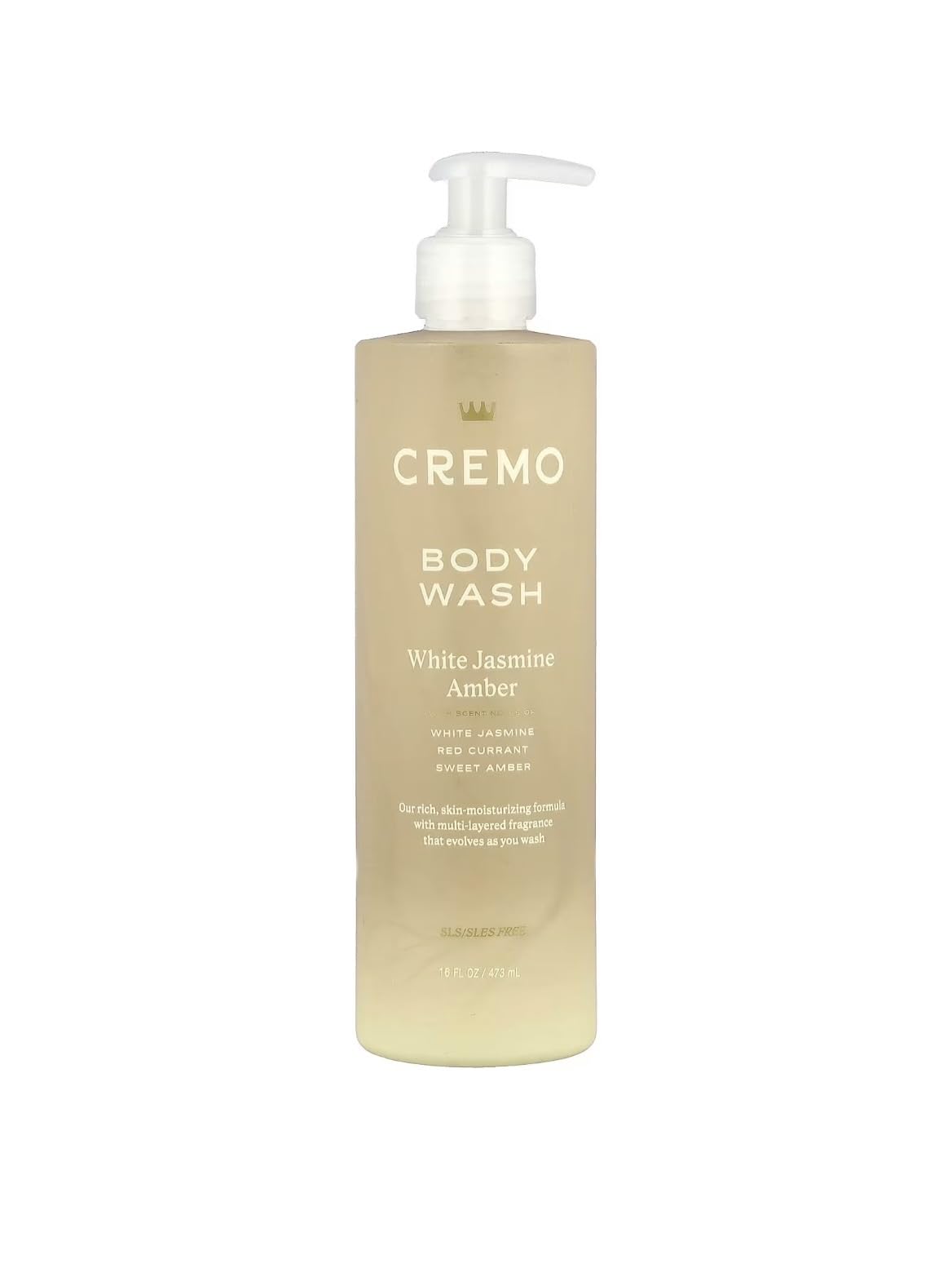 Cremo Body Wash White Jasmine Amber 473ml [Product]
