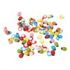 100pcs Wooden Ladybug Stickers Colorful Cute Self Adhesive Ladybug Stickers for DIY Crafts Scrapbook Party Decorations