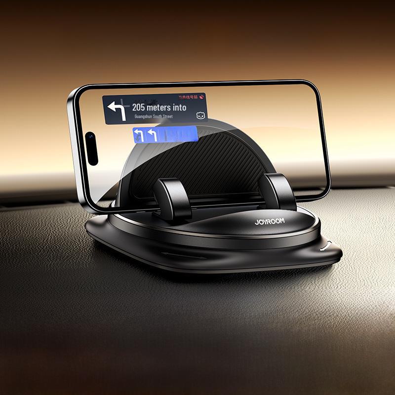 

Автомобильный держатель для телефона Jiletang: Противоскользящая накладка, универсальное крепление, усовершенствованная черная технология Retail price reference: Joyroom flagship store чёрный