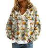 Shengmiao Women's 3D Print Cardigan: 2026 Early Spring/Autumn Knitwear