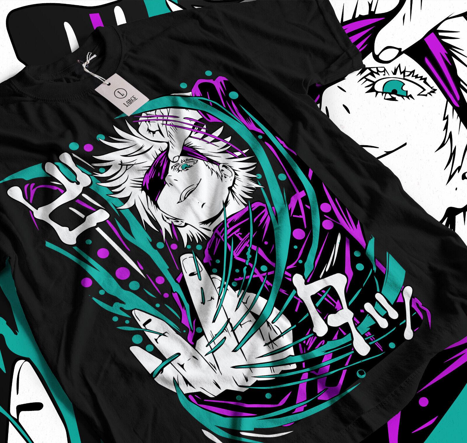 

Kids/Men/Women Japanese Manga Anime Jujutsu Kaisen Toji Fushiguro T-Shirt 4XL