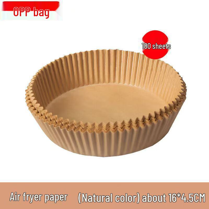 Ölfestes Silikon Heißluftfritteuse Backpapier Tablett Einlage