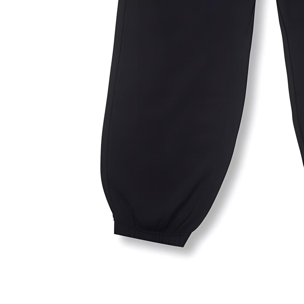 Converse Knitted Sweatpants Unisex Black Moderate Cuffed Pants 10026174-A02