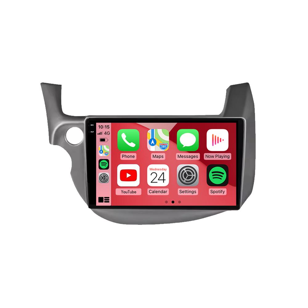 Android 14 Car Radio Stereo For Honda Jazz Fit 2007-2013 Left Hand Drive Multimedia Video Player Carplay Auto GPS Navigation