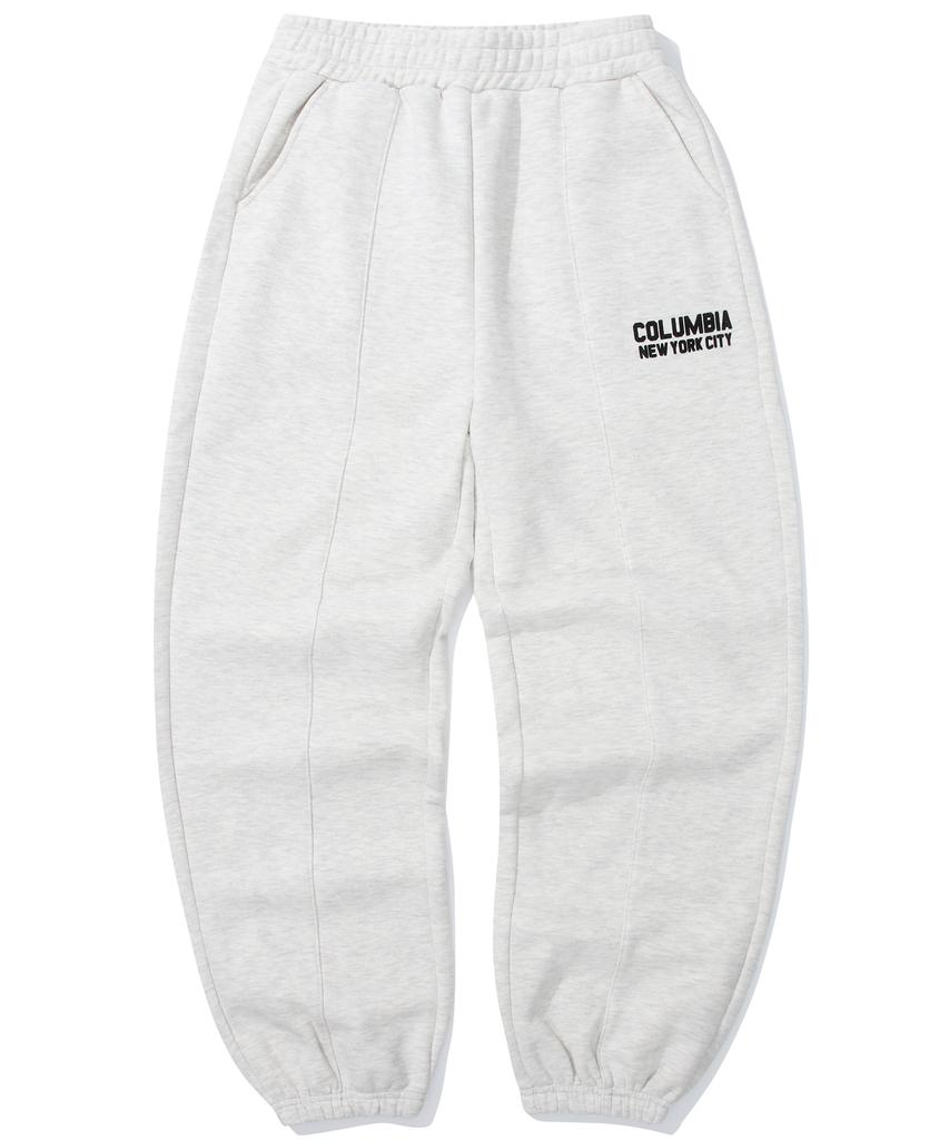 COLUMBIA UNIVERSITY Ny Blackseries Loose-Fit Fleece Sweatpants Oatmeal