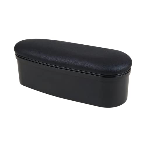 

Charmoon Aftermarket Car Armrest, Universal Driver s Door Storage Sliding Synthetic Leather Car Accessories (Black)