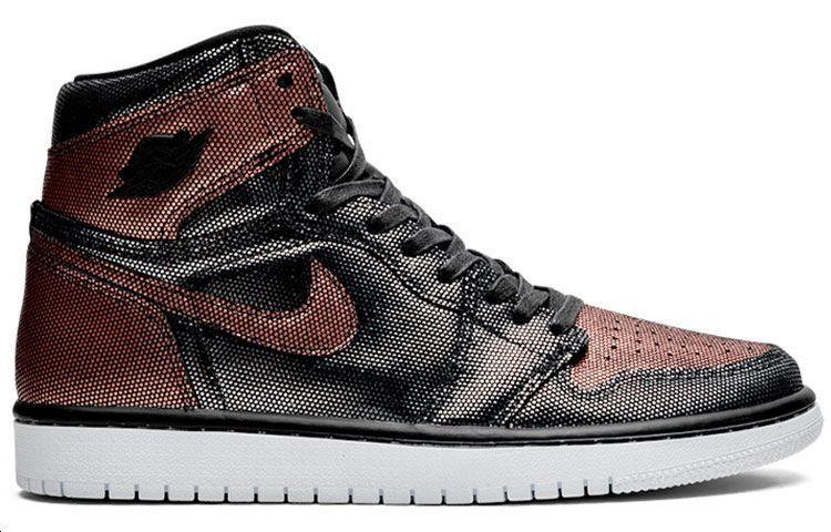 Jordan 1 Retro High Fearless Metallic Rose Gold Women's CU6690-006