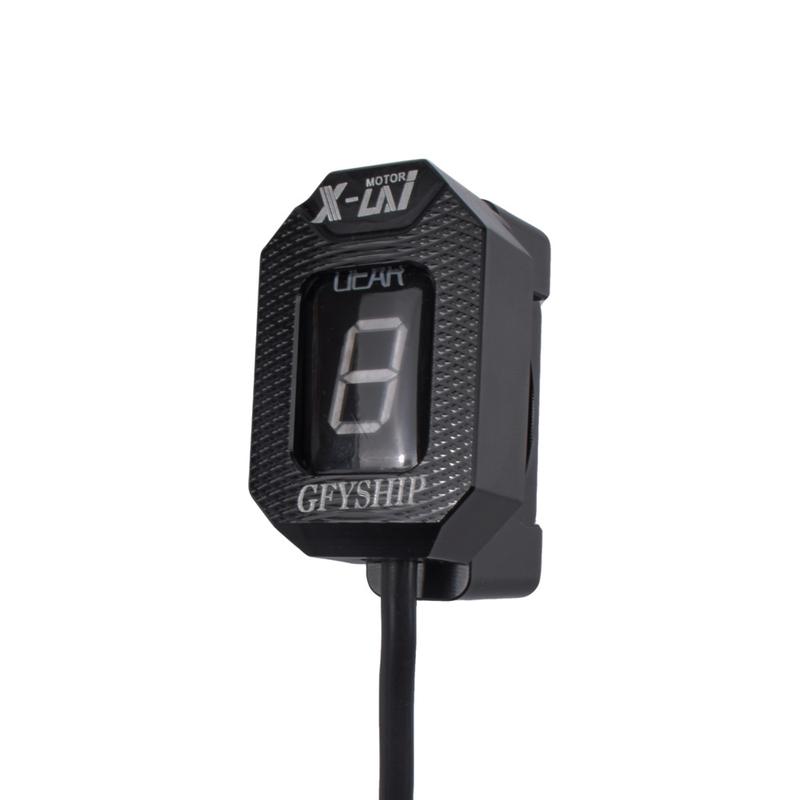 For Suzuki XF650 Freewind 1997 to 2004 For Quadzilla XLC500 All Years Motorcycle Gear Indicator 1-6 Digital Gear Meter