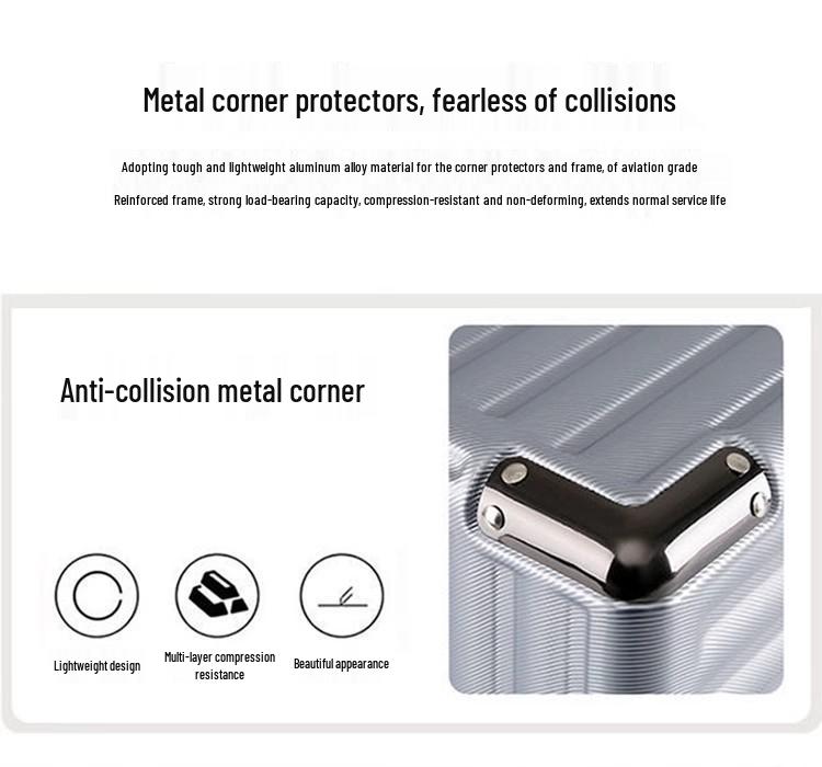 24" Koffer & 20" Handgepäck-Trolley mit Universalrädern