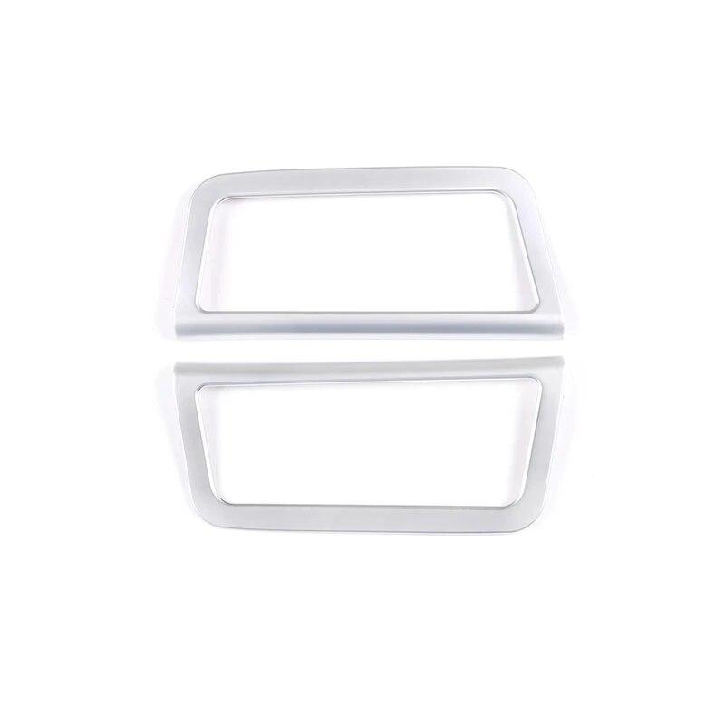 

2 шт./компл. ABS CarTailgate ручка декоративная рамка наклейки подходят для Land Rover Range Rover Evoque L551 автоаксессуары серебряный