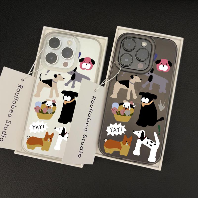 

Seven Puppies iPhone 16 Pro/Pro Max/Plus Soft Case iPhone 13 Pro