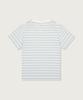 CHAMPION Women'S C-Logo Striped T-Shirt Ecru