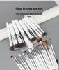 30-Piece Professional Makeup Brush Set - Soft Bristles for Eyeshadow, Powder, and Full Face Application