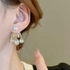 Wind-set Diamonds, Water Droplets, Imitation Pearls, Silver Needle Earrings, Sweet Niche Earrings, a Two-wear Earring.