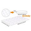 Silicone Mold Scrapbooking Resin Casting Silicone Mat for Wax Seal Stamp Wax Sealing Mat 24-Cavity