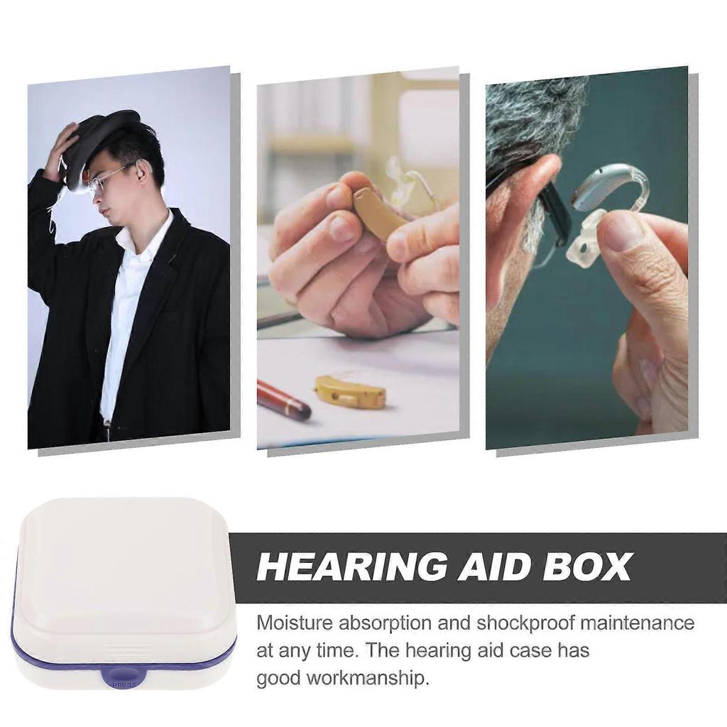 Hearing Aid Case Small Pocket Protection Box for Practical Storage