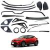Compatible with Toyota C-HR IZOA: Rearview Mirror, Rear Wiper, Front & Rear Fog Lights, Spoiler & Other Exterior Parts