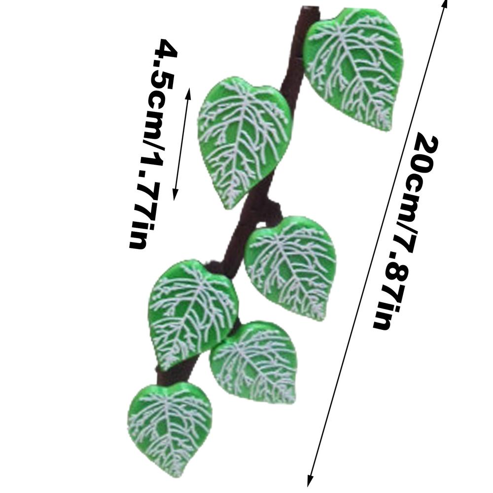 

Магниты на холодильник с растениями, наклейка из искусственного плюща с шарнирными стеблями для холодильника, забавный декор для холодильника с плющом, поддельный холодильник с плющом